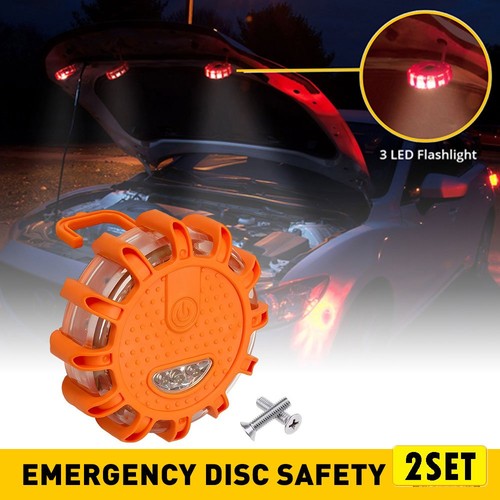 Led magnetic light - round, car