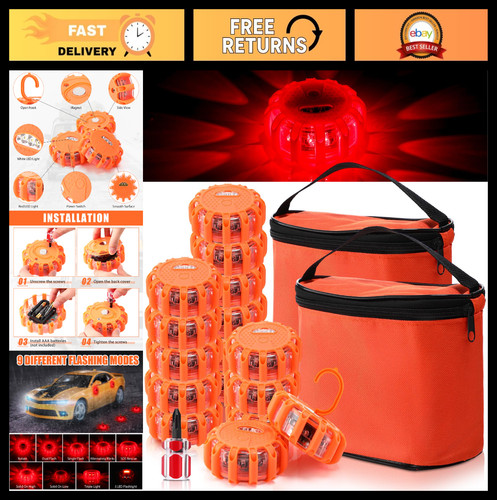 Pack led emergency - 16, roadside
