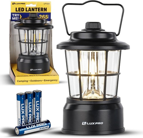 Luxpro retro lantern lp1535 - retro,